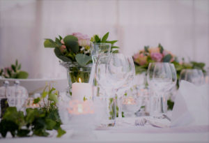 centre table mariage