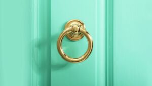 Un heurtoir de porte